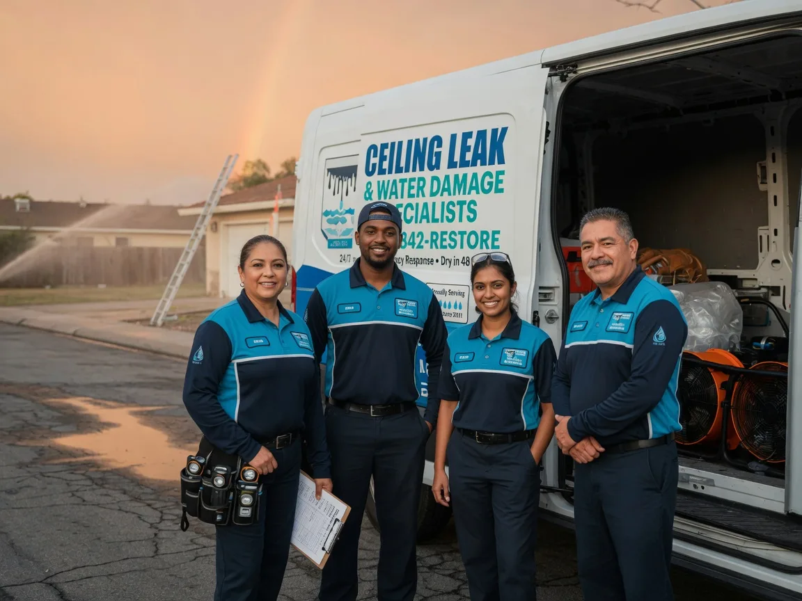 Ceiling Leak Cleanup company in Willard, NC