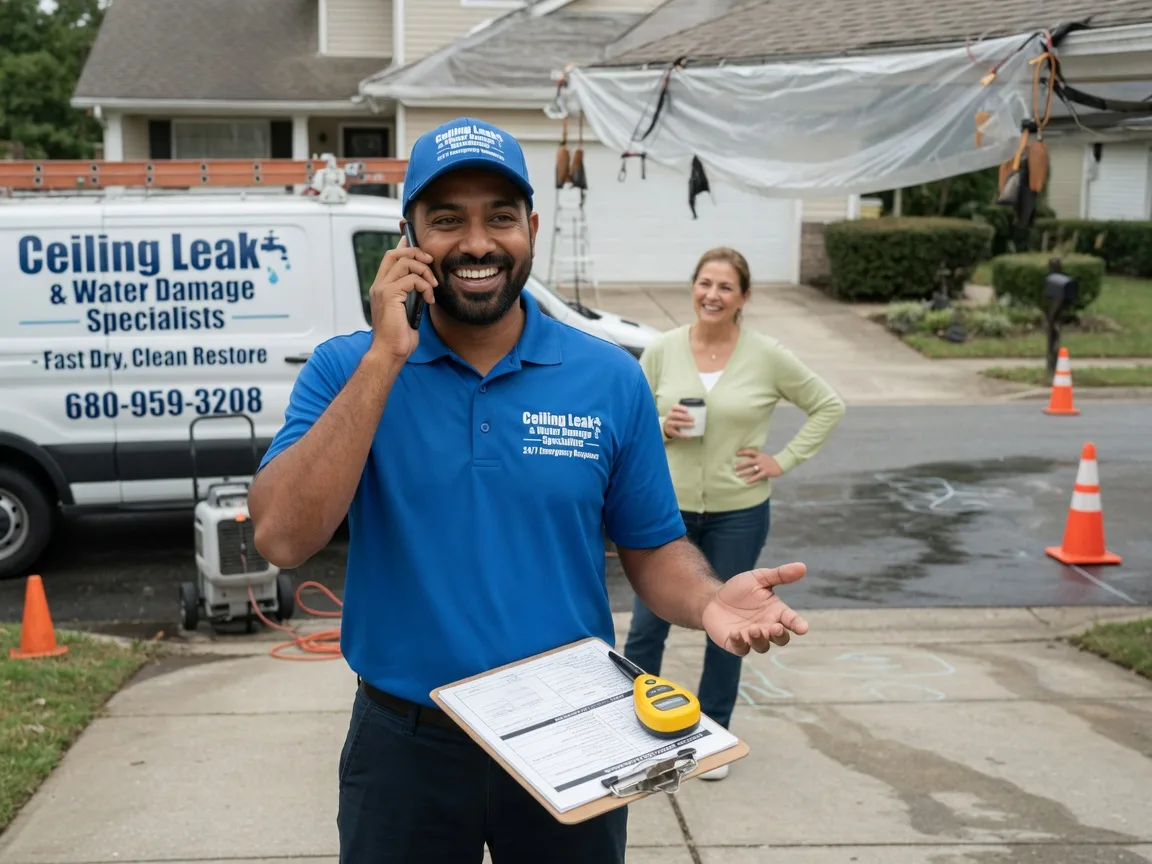 Ceiling Leak Cleanup Willard, NC FAQs